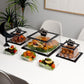 Hospitality set 6 trays + crescent