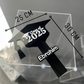 Acrylic graduation with your name and batch